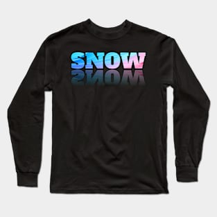 Snow Long Sleeve T-Shirt